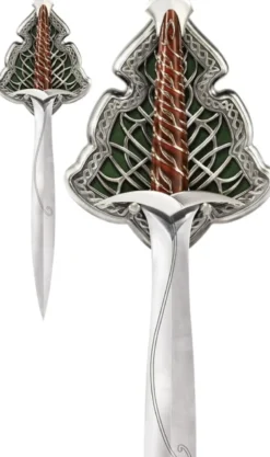 Der Herr der Ringe Stich Replikat mit Wandhalterung