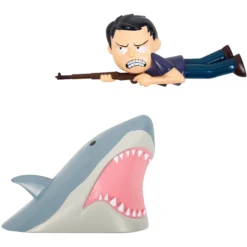 Der weiße Hai 3D-Wandfiguren mit Aufklebern