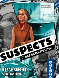 Detektivspiel Suspects: Gefährliche Strömung