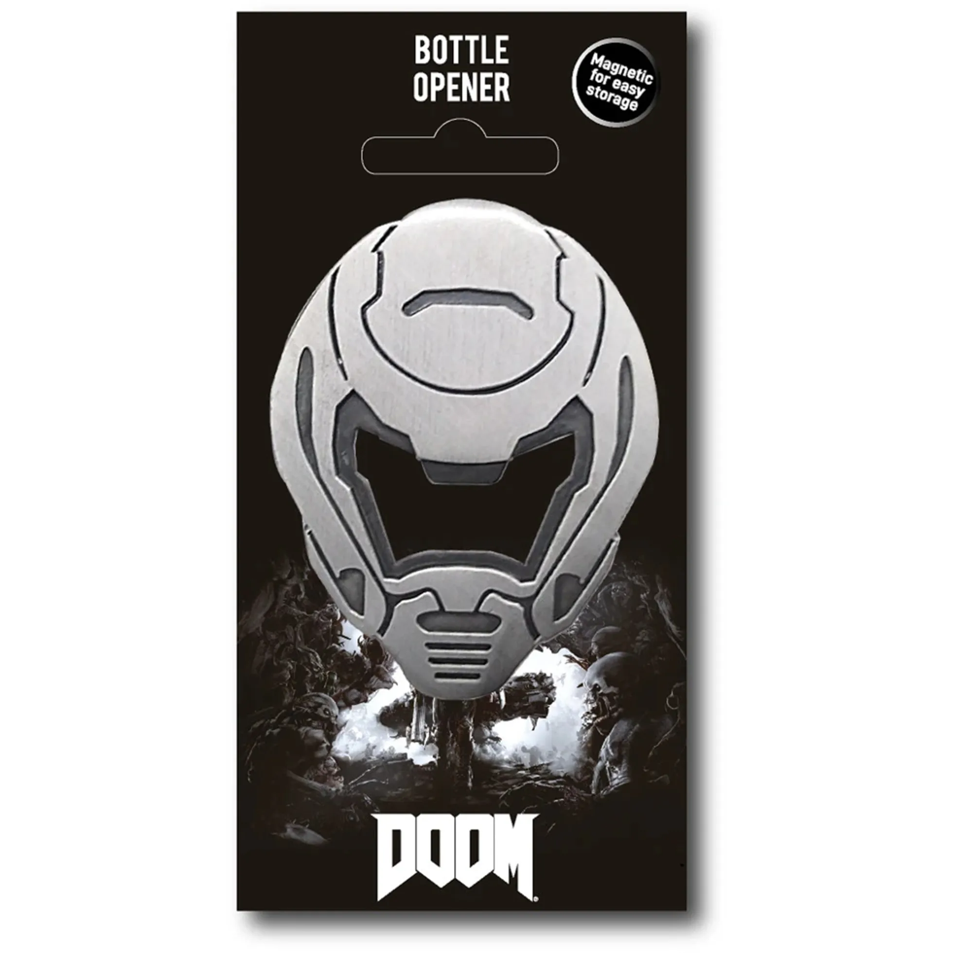 Doom Flaschenöffner im Helm-Design