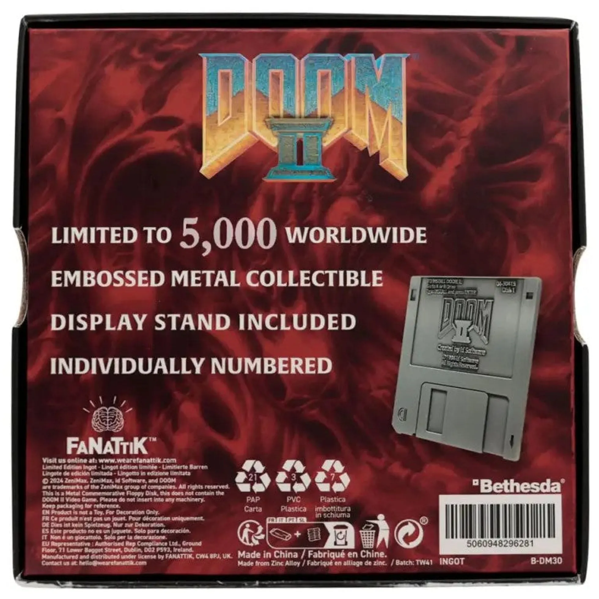 Doom II Floppy Disk Replik