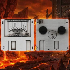 Doom 1 Limited Edition Pin Diskette