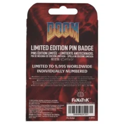 Doom 1 Limited Edition Pin Diskette