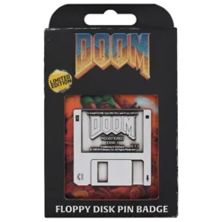 Doom 1 Limited Edition Pin Diskette