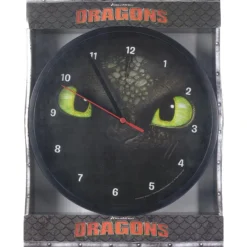 Drachenzähmen leicht gemacht Wanduhr Ohnezahn