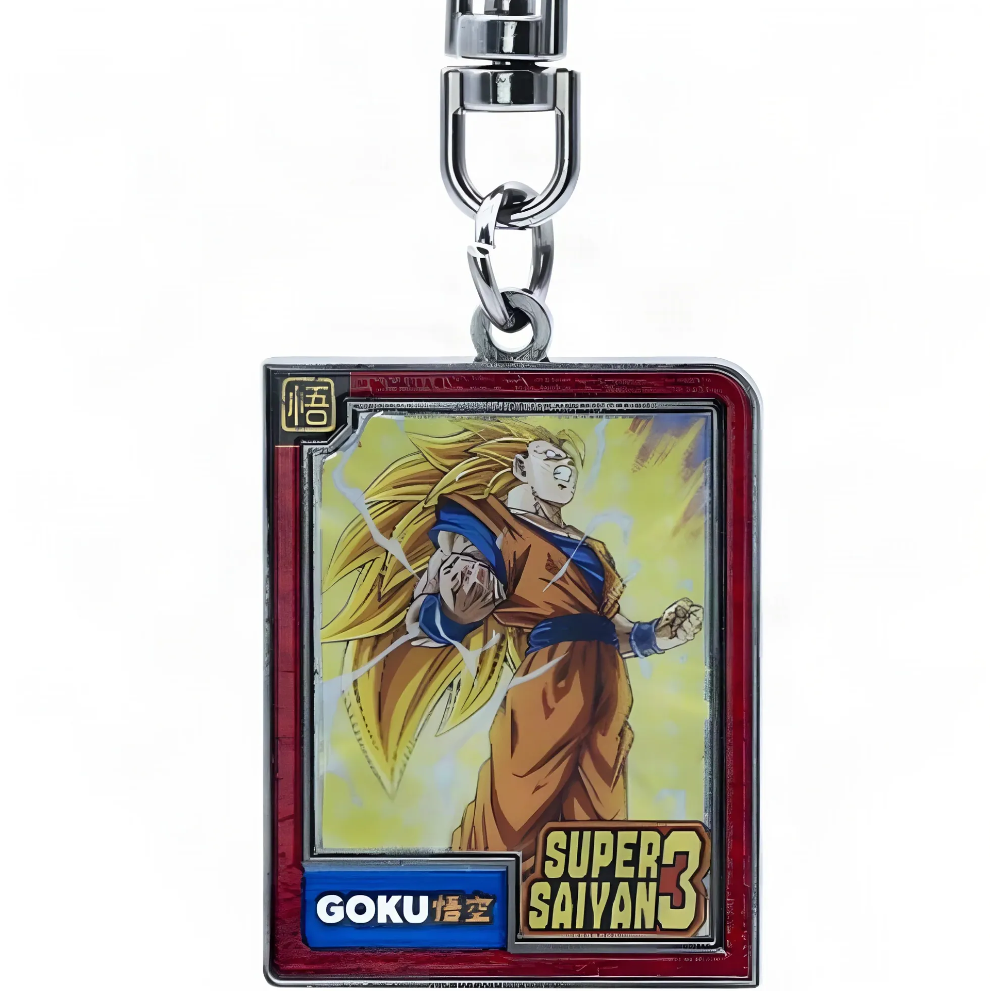 Dragon Ball Z Schlüsselanhänger Goku Super Saiyan 3 mit Hologrammeffekt