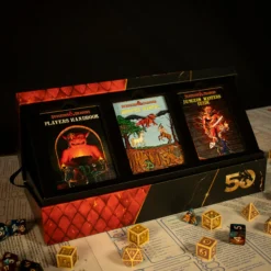 Dungeons & Dragons Erste Auflage Limitiertes Metallbarren Set zum 50. Jubiläum