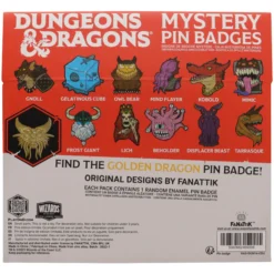 Dungeons & Dragons Mystery Pin