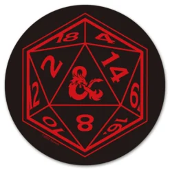 Dungeons & Dragons XL Mauspad und Untersetzer Set