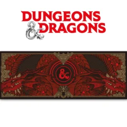Dungeons & Dragons XL Mauspad und Untersetzer Set