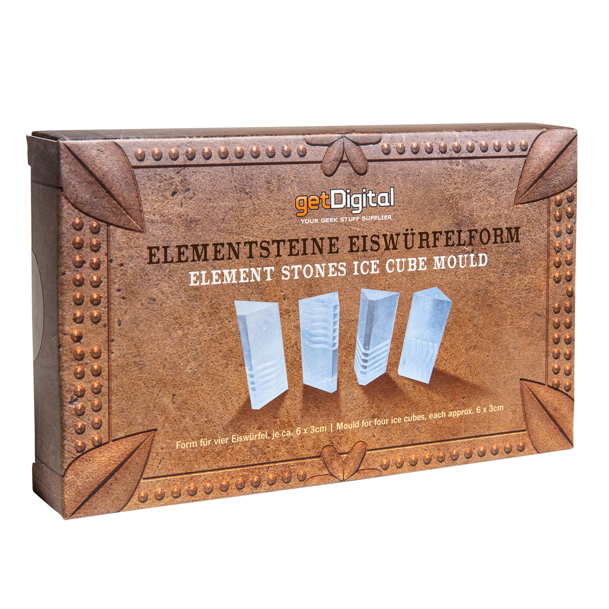 Elementsteine Eiswürfelform