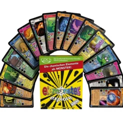 Elemonsters Explore - Chemie Kartenspiel (2026 Edition)