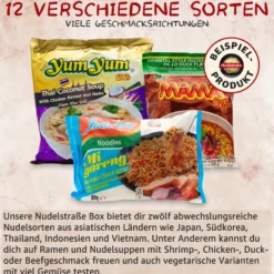 12er Nudelstraße Box - Deine asiatische Nudelbox