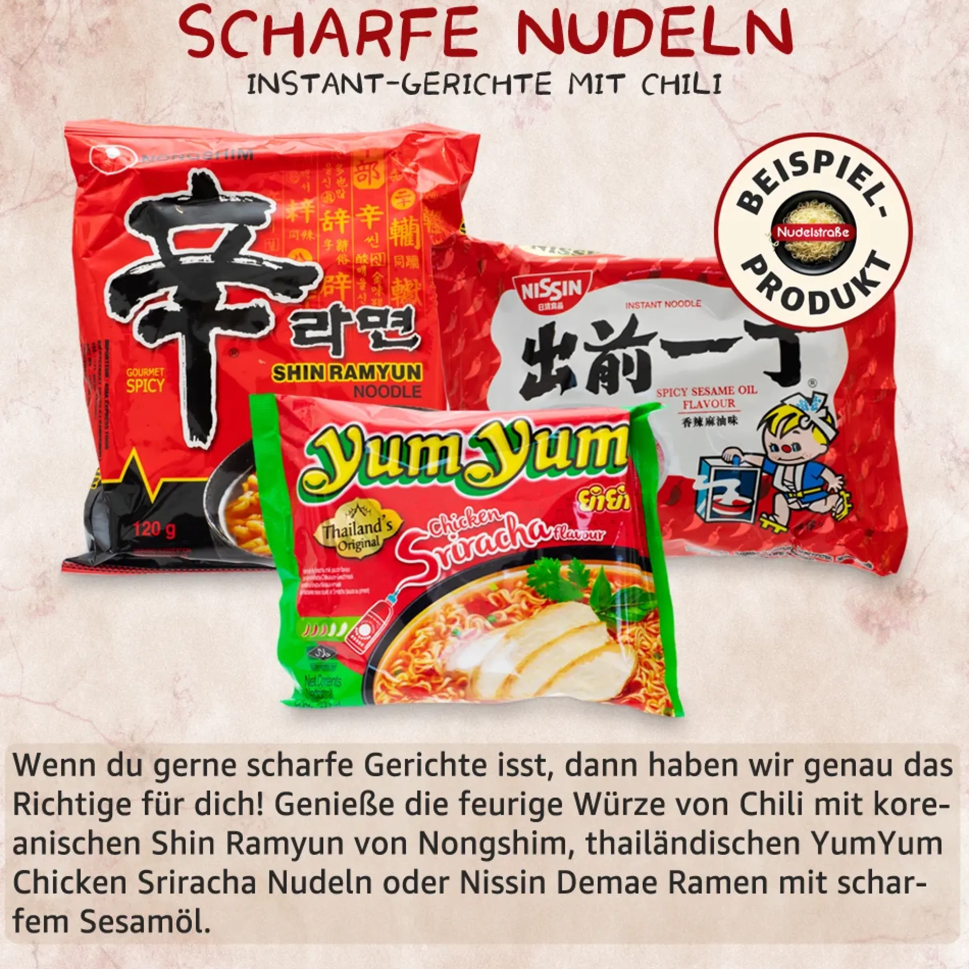 12er Nudelstraße Box - Deine asiatische Nudelbox