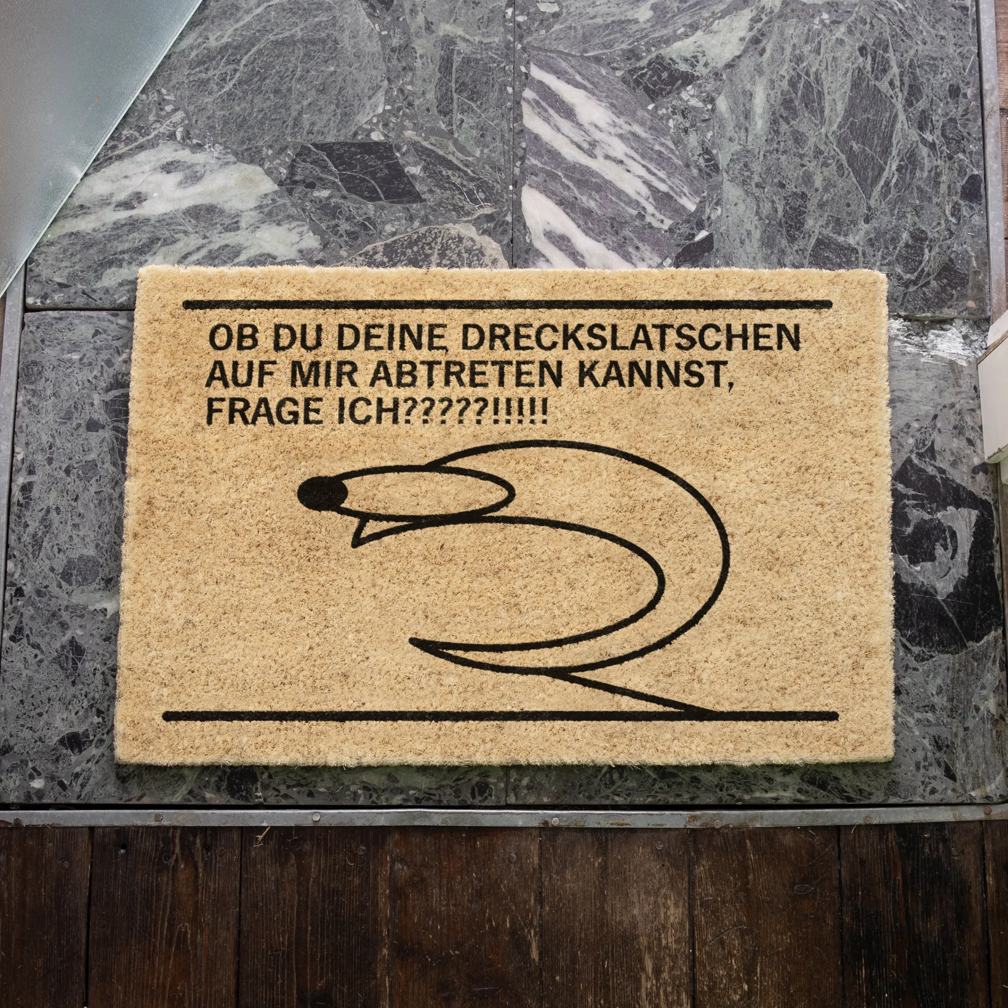 Erzaehlmirnix Fußmatte