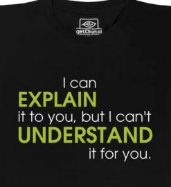 EXPLAIN vs UNDERSTAND