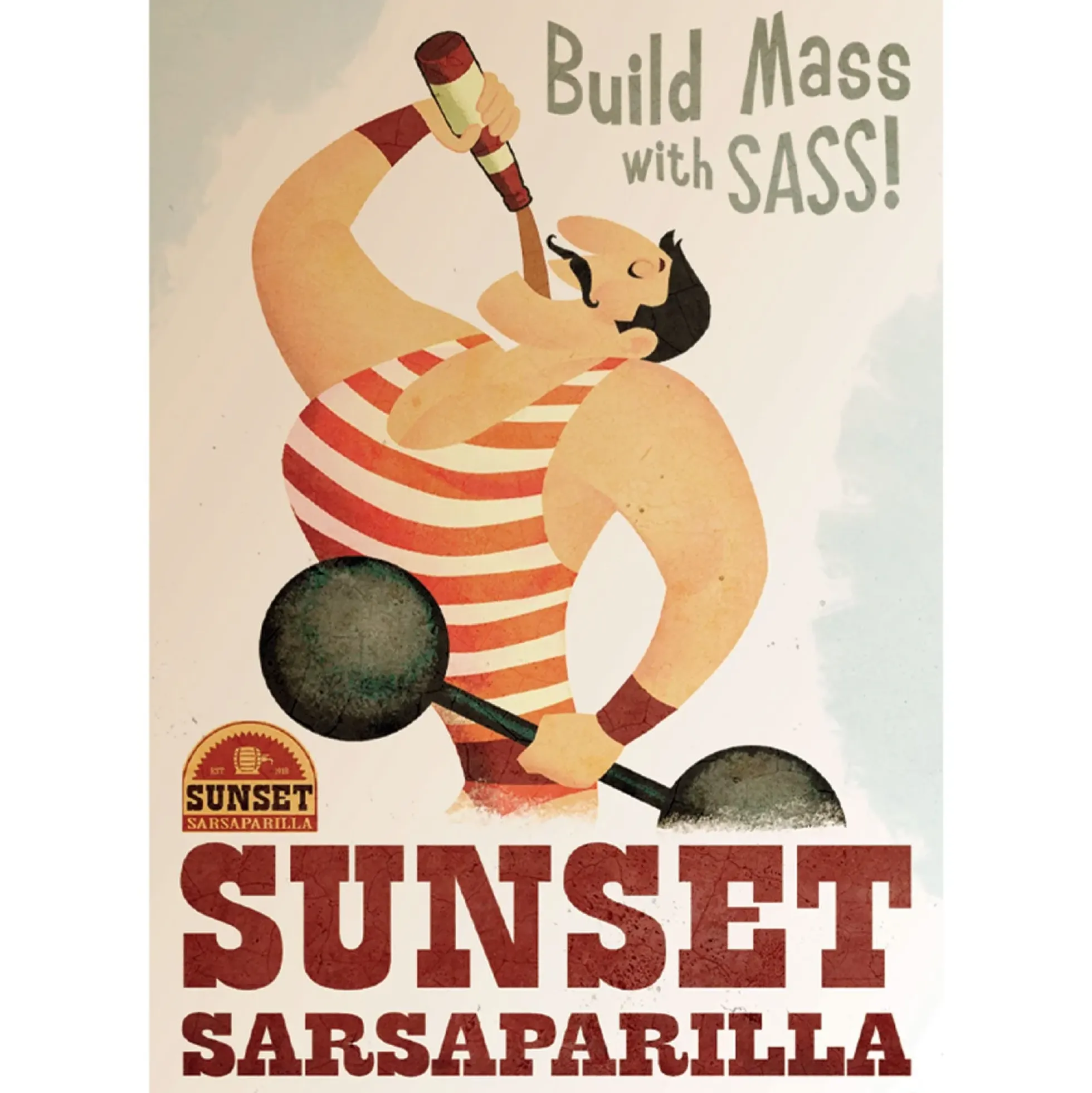 Fallout Kunstdruck Sunset Sarsaparilla limitiert