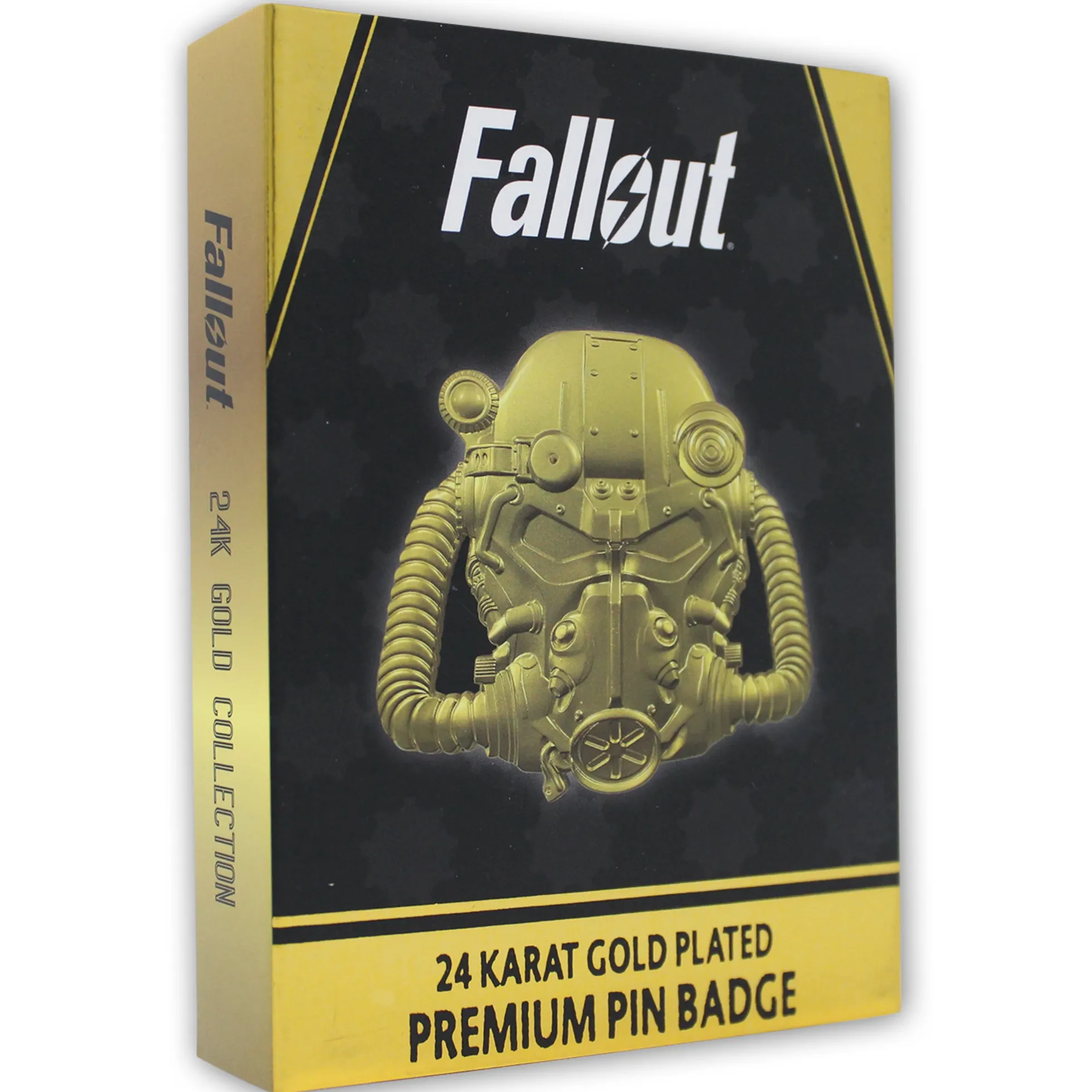 Fallout Sammlerpin: Vergoldeter Power-Armor-Helm