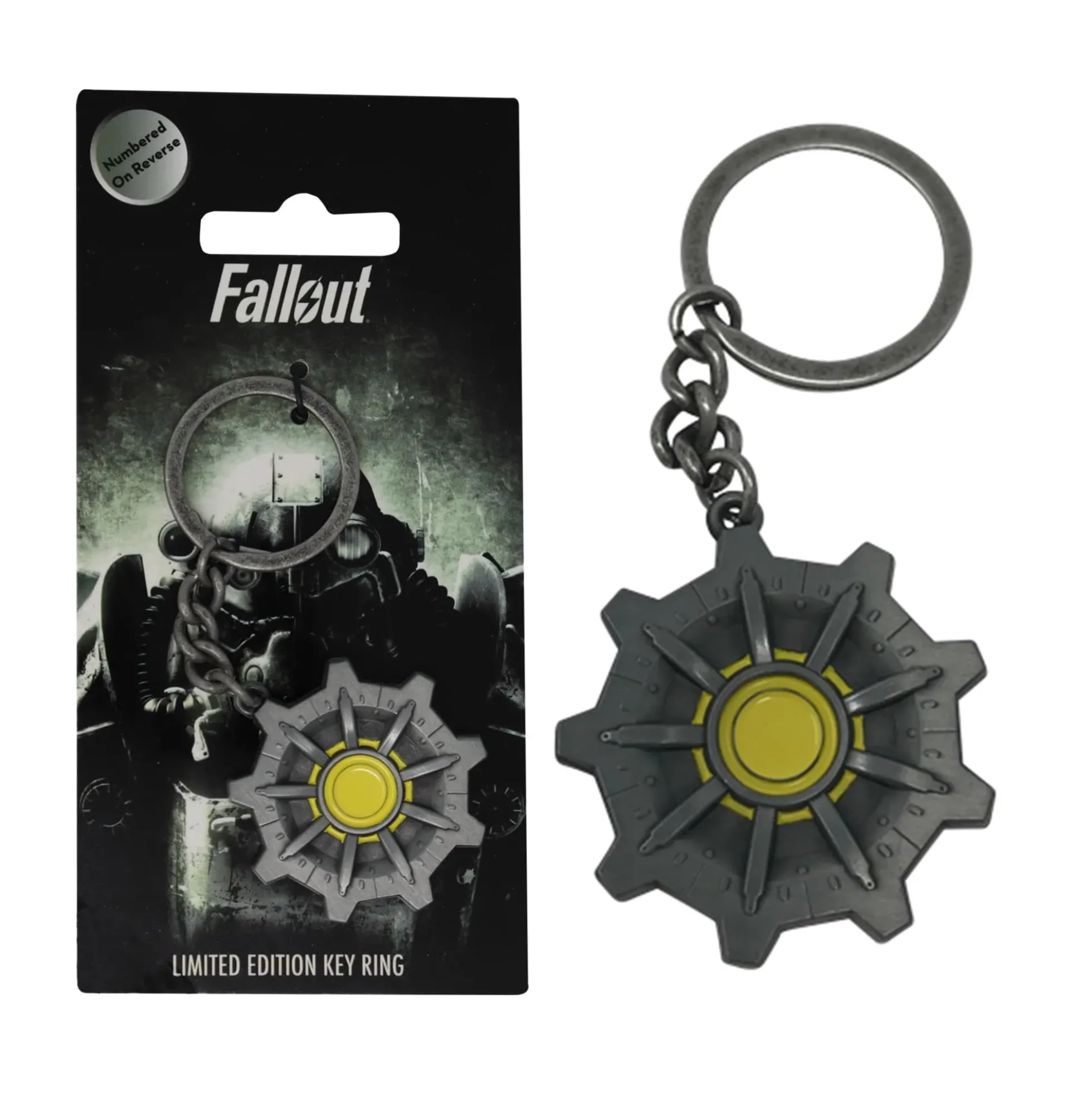 Fallout Schlüsselanhänger: Vault-Tür