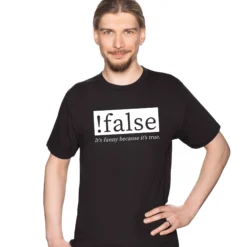 !false