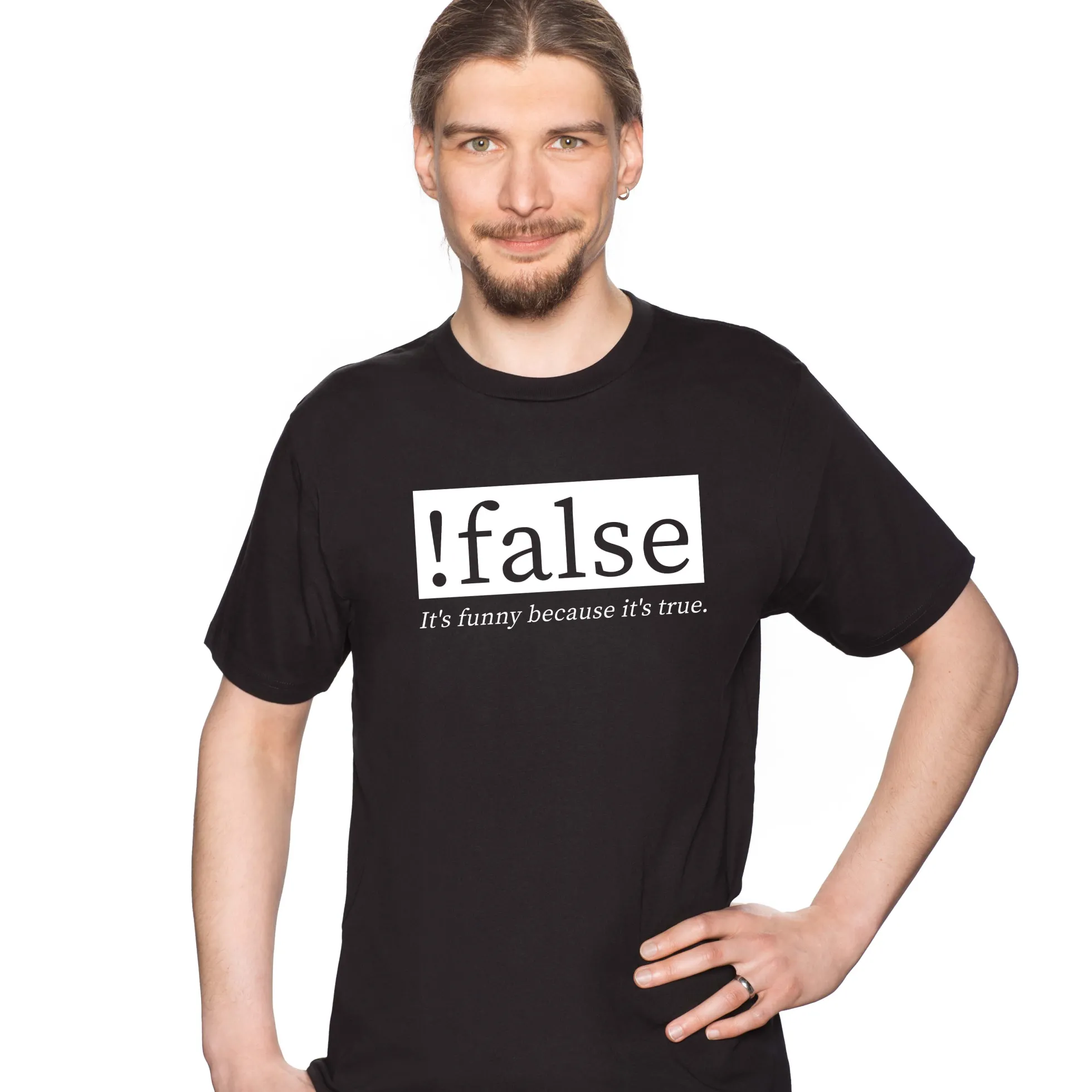 !false