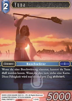 Final Fantasy X Sammelkarten Starter-Set