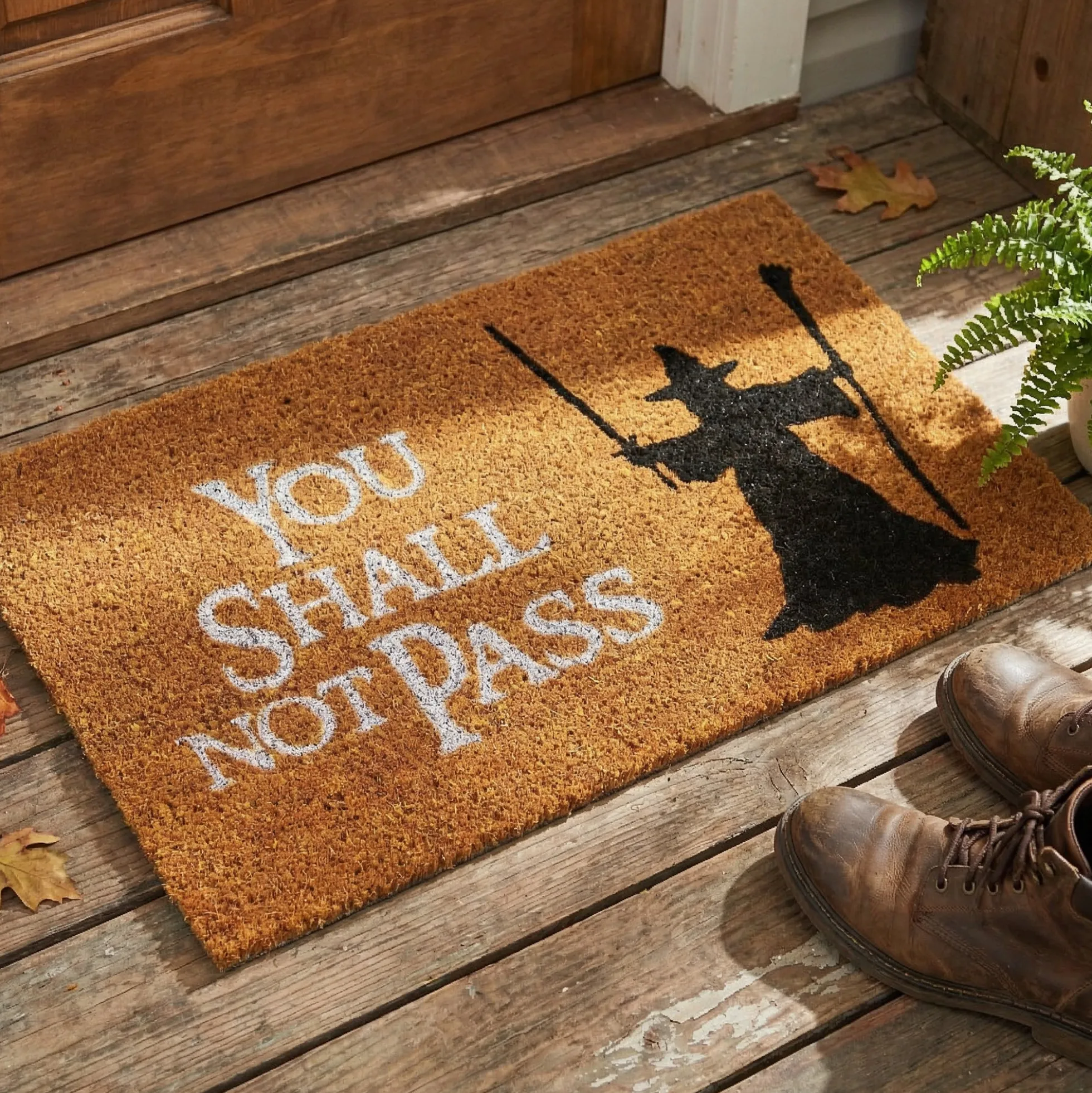 Fußmatte – "You Shall Not Pass"