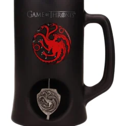 Game of Thrones Bierhumpen mit 3D-Wappen