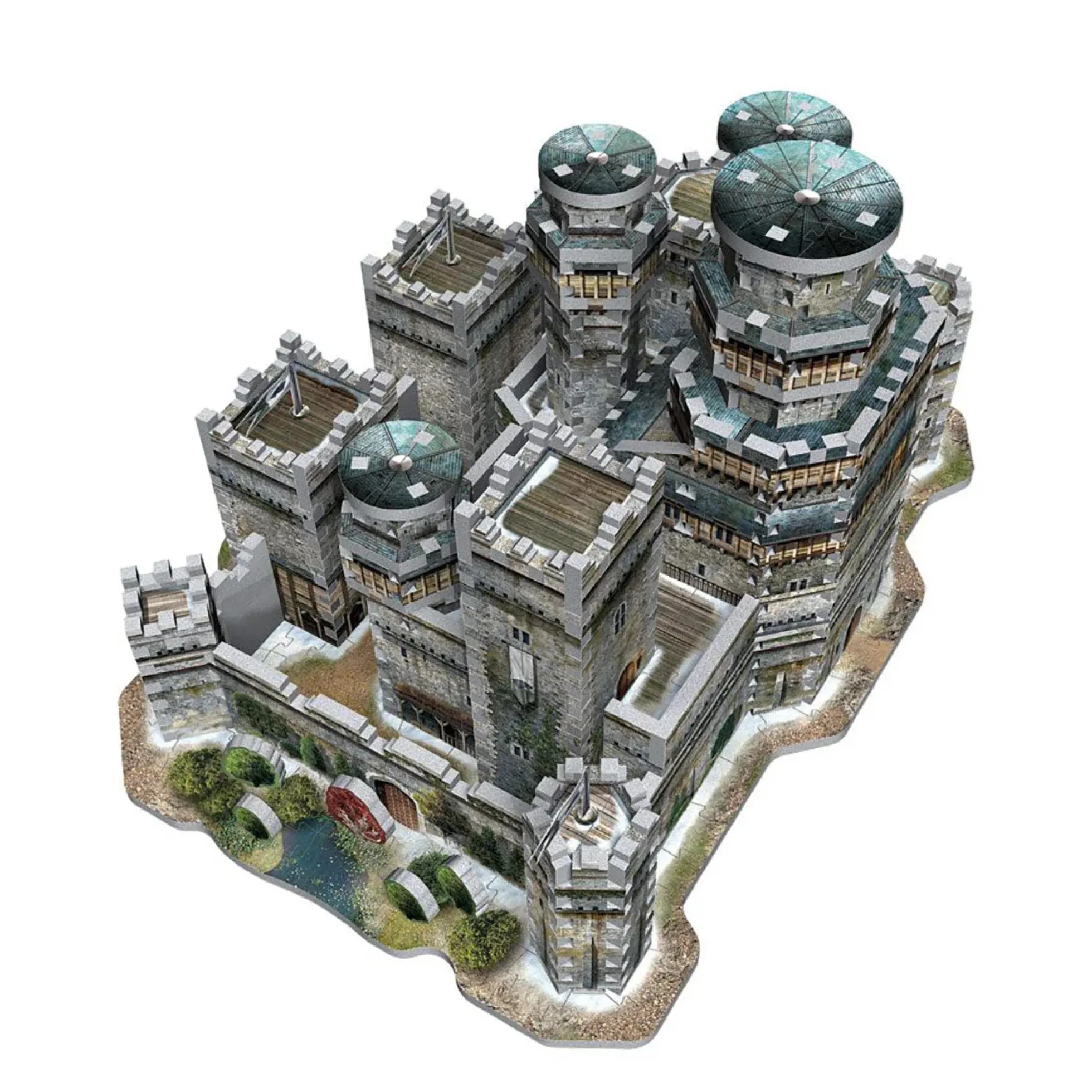 Game of Thrones 3D-Puzzle Burg Winterfell