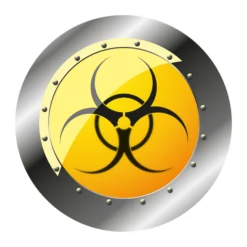 Geek Aufkleber Biohazard
