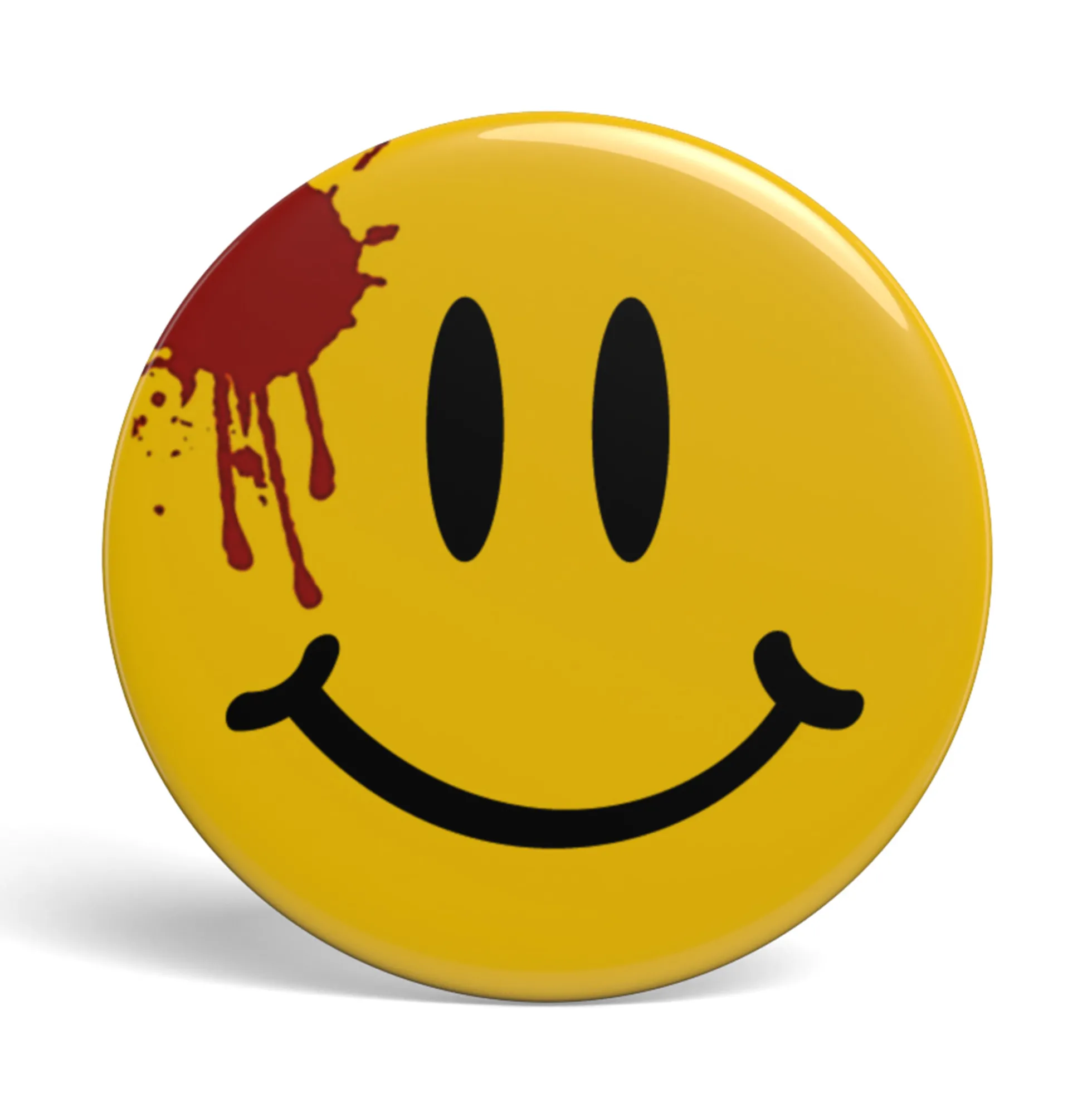 Geek Button Bloody Smiley