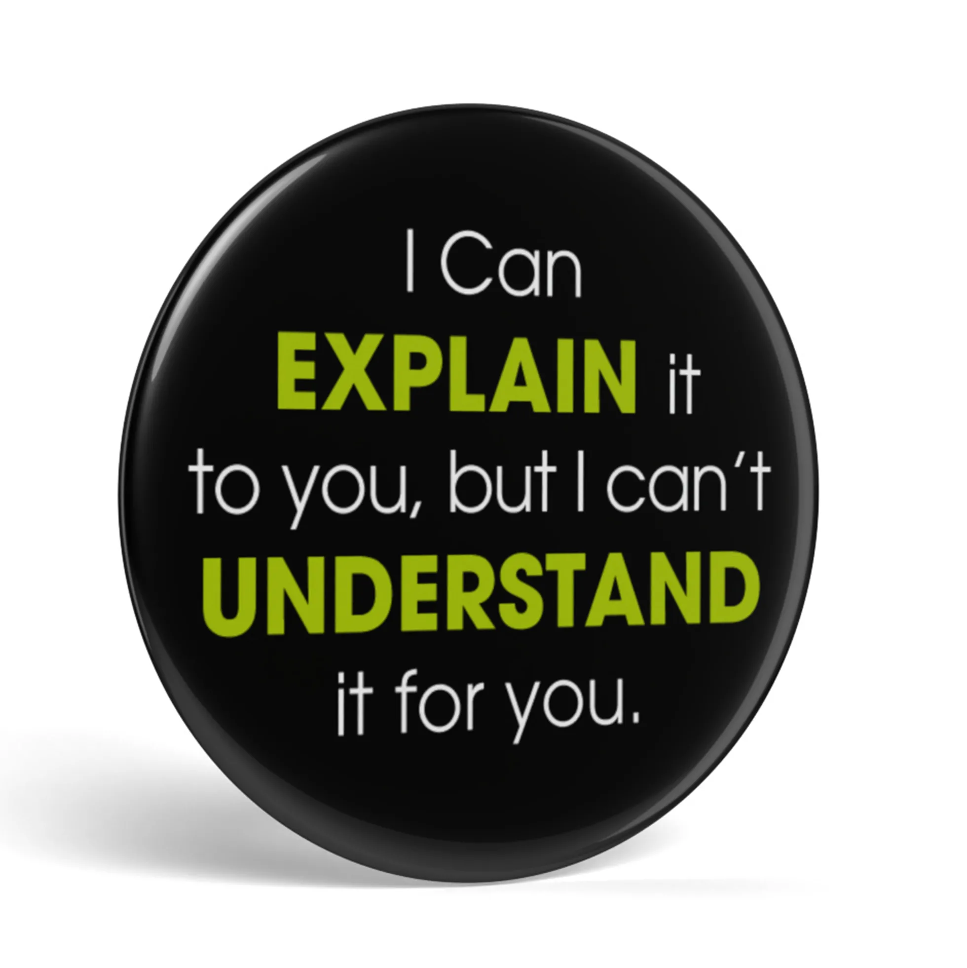 Geek Button Explain vs Understand