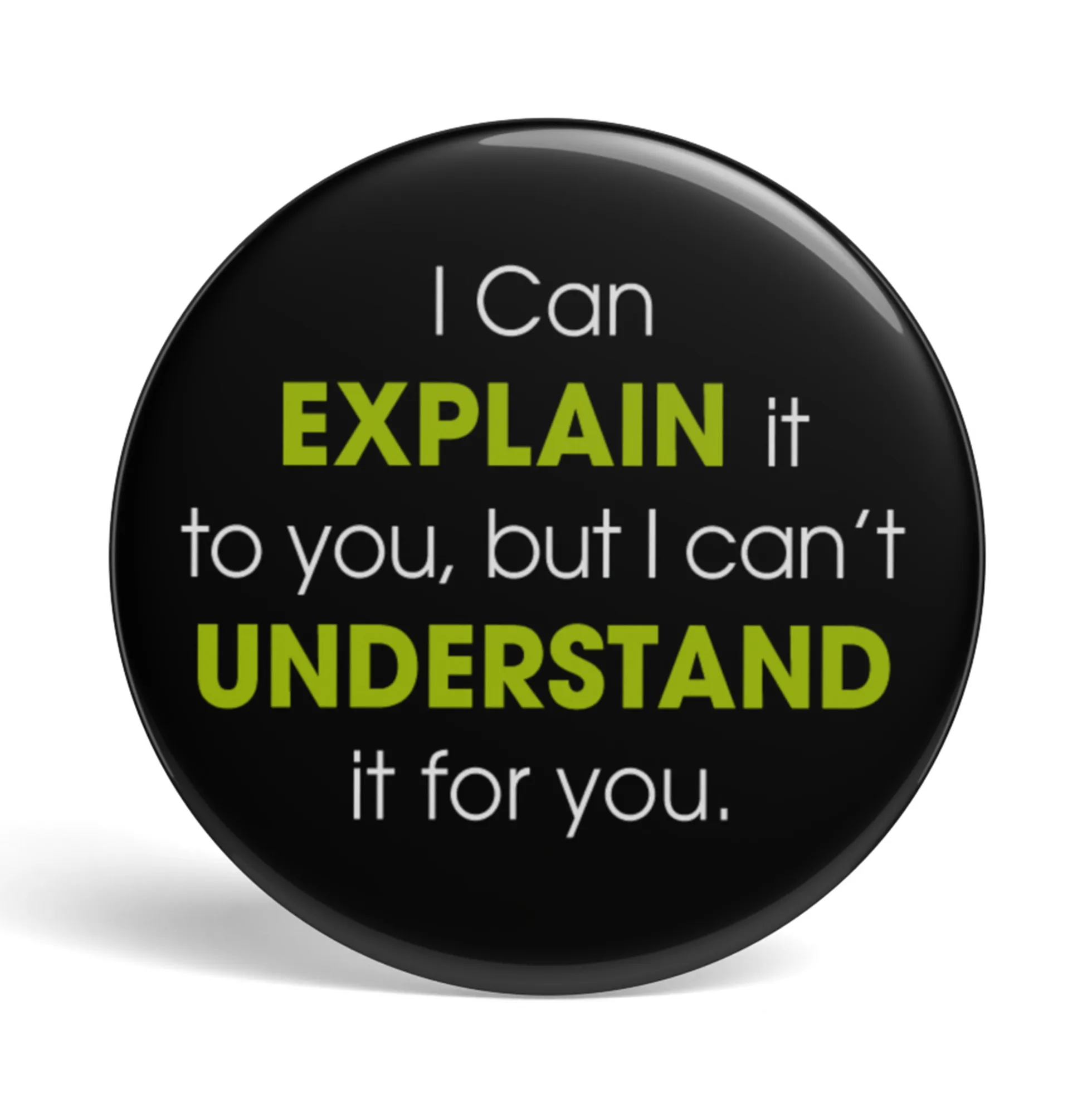 Geek Button Explain vs Understand