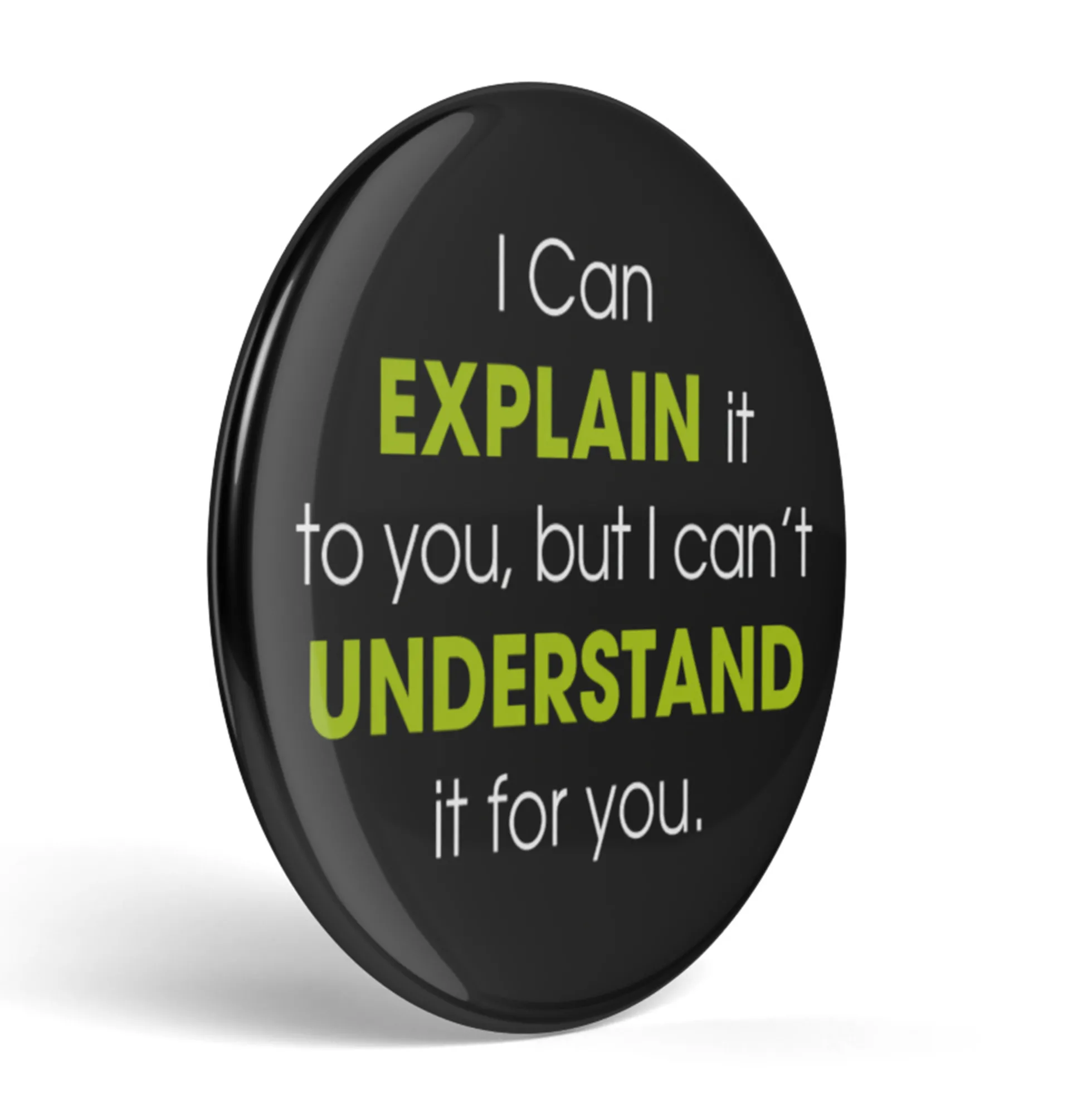 Geek Button Explain vs Understand