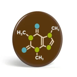 Geek Button Koffein