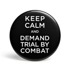 Geek Button Trial by Combat