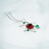 Geek Gem Atommodell-Halskette