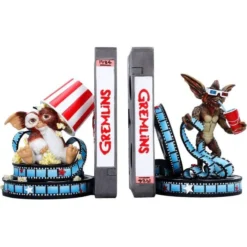 Gremlins Premium Buchstützen - Gizmo & Gremlin VHS-Design