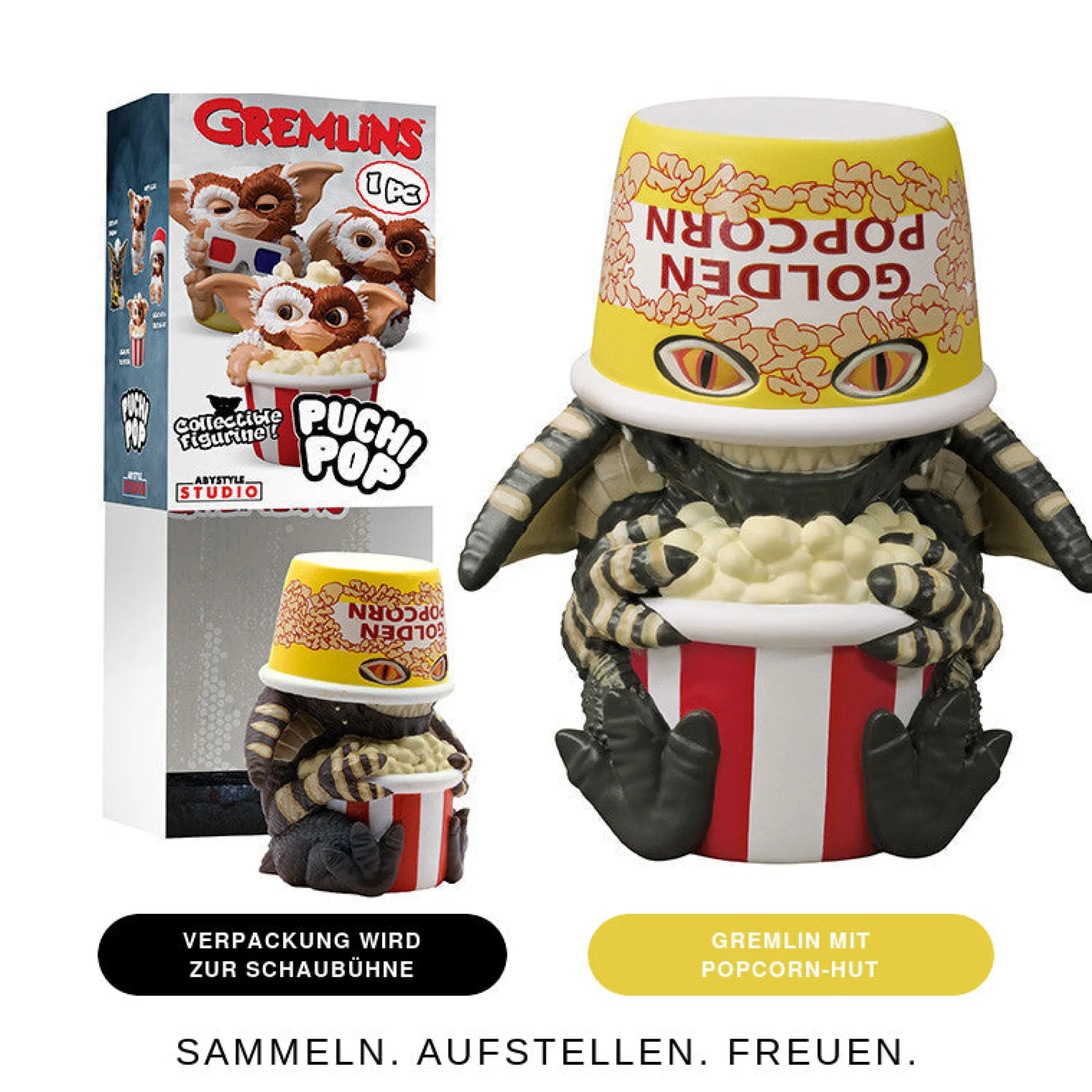 Gremlins Puchipop Sammelfigur Serie 1 (Blindbox, mit nicht wählbarem Motiv)