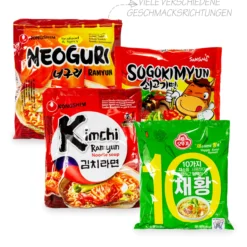 Guksu - Deine koreanische Nudelbox 8er Pack