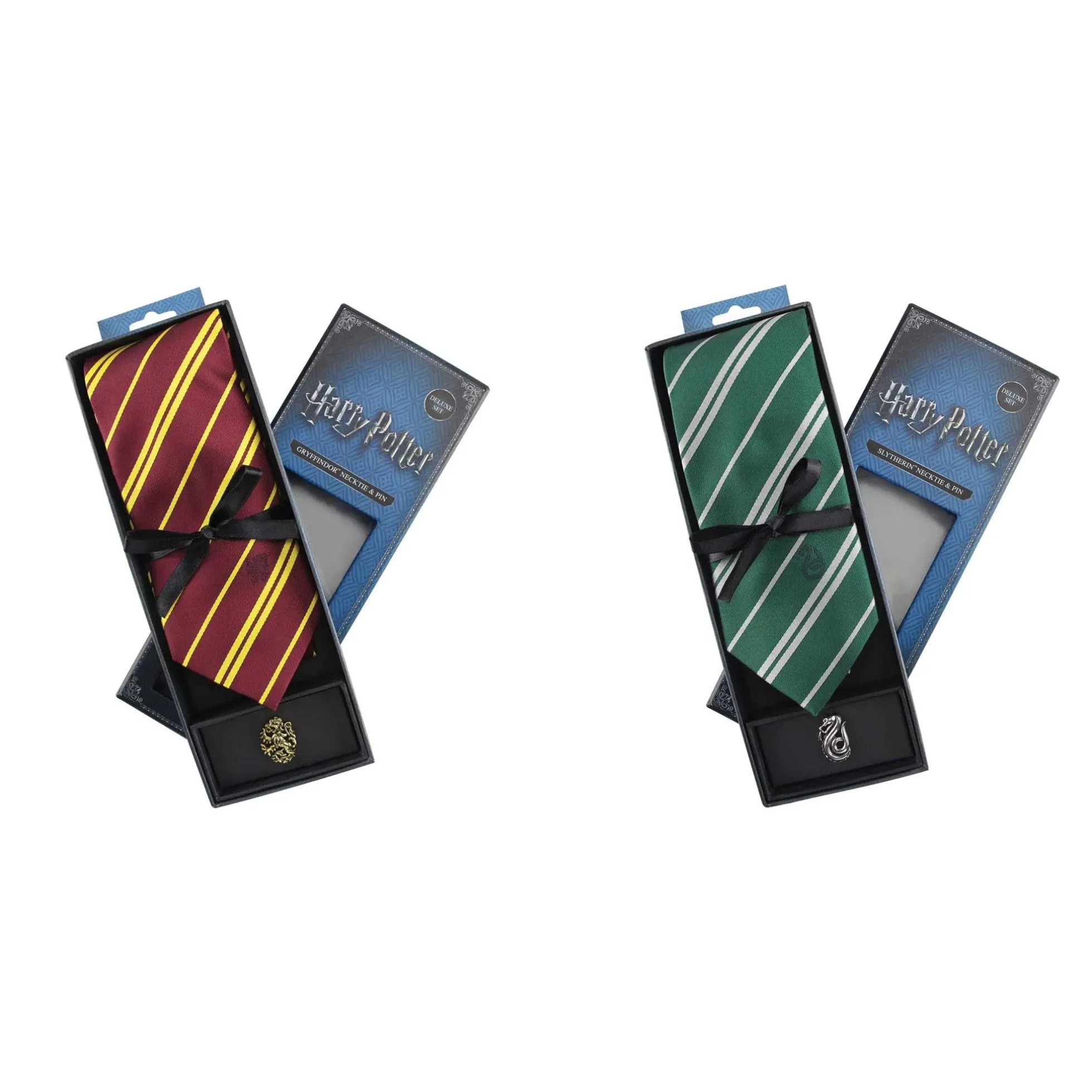 Harry Potter Deluxe-Set aus Krawatte und Ansteck-Pin