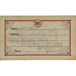 Harry Potter Gepäckanhänger Hogwarts Express