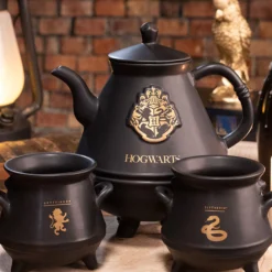 Harry Potter Hogwarts Zauberkessel-Teekanne mit Tassen