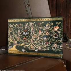 Harry Potter Metallschild Stammbaum der Familie Black
