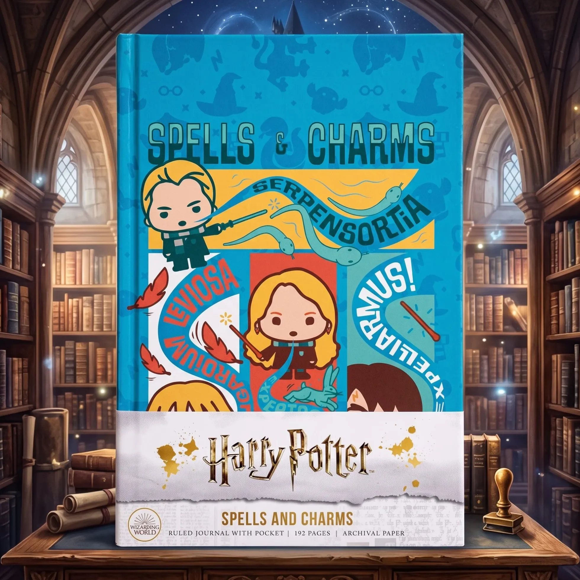 Harry Potter Notizbuch Zaubersprüche