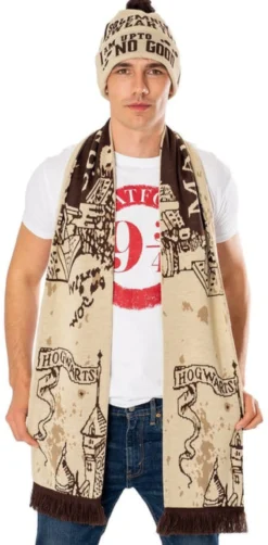Harry Potter Schal Karte des Rumtreibers (extralang)
