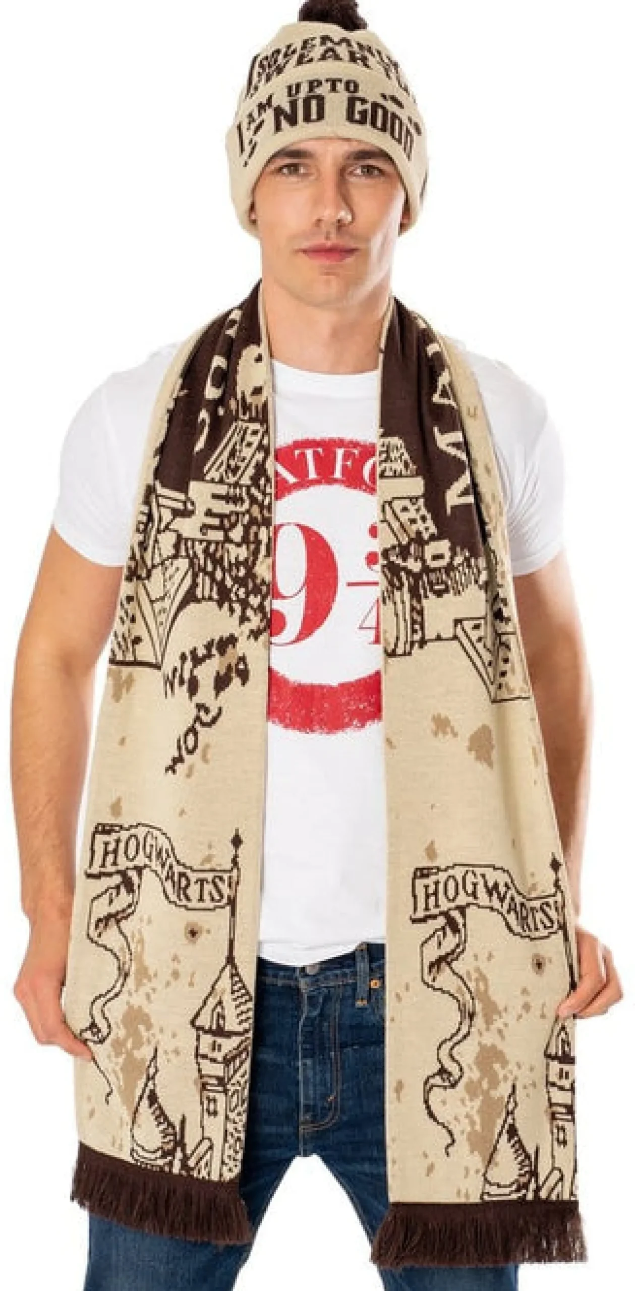 Harry Potter Schal Karte des Rumtreibers (extralang)