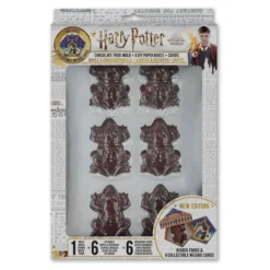 Harry Potter Schoko-Frosch Pralinenform mit Sammelkarten