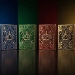 Harry Potter Spielkarten der Hogwarts-Häuser