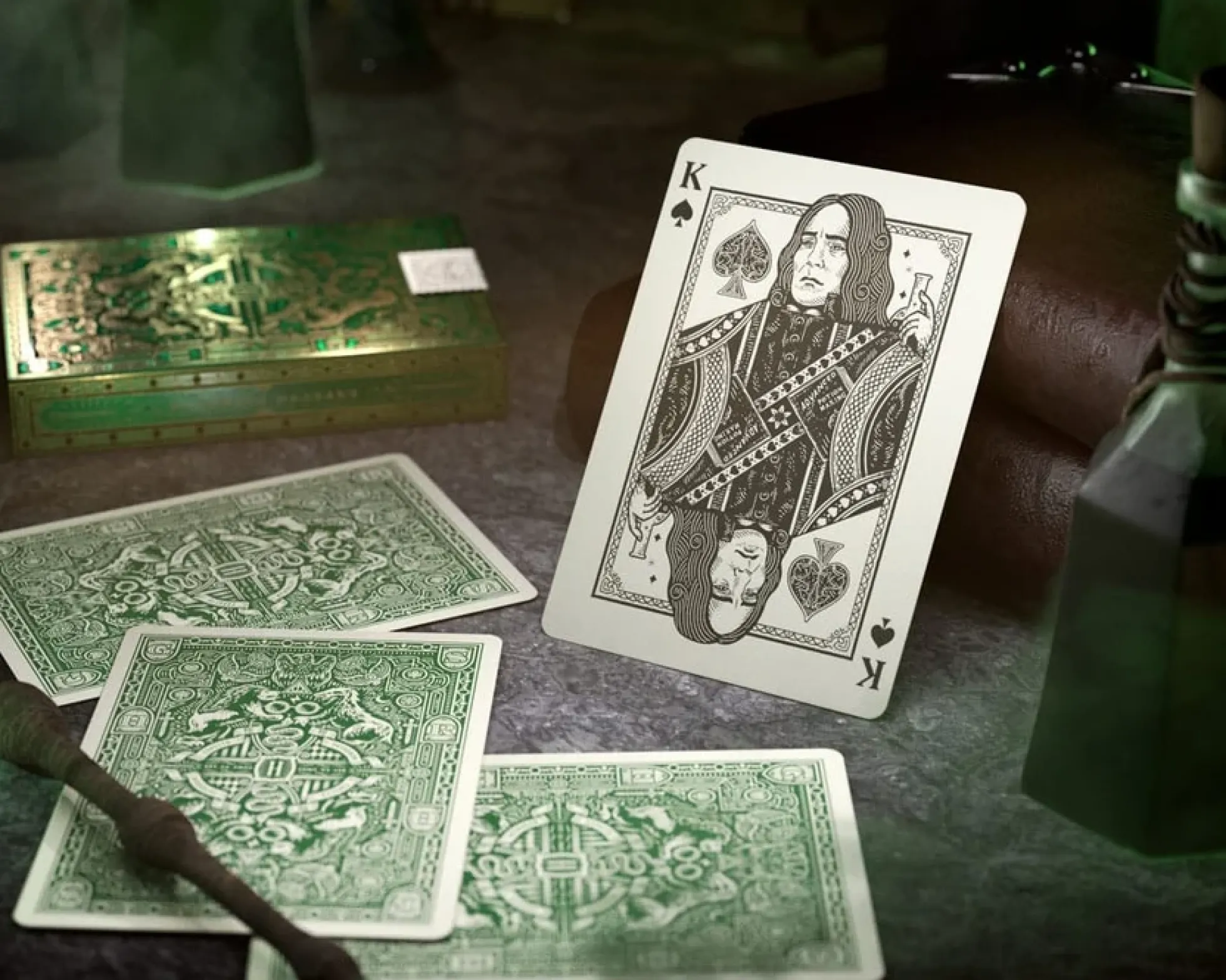 Harry Potter Spielkarten der Hogwarts-Häuser